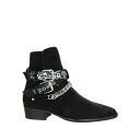 【送料無料】 アミリ メンズ ブーツ シューズ Ankle boots Black