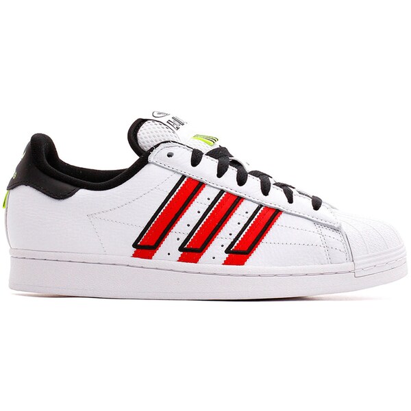 adidas アディダス メンズ スニーカー  サイズ US_8(26.0cm) Cloud White Outlined Red Stripes