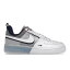 Nike ナイキ メンズ スニーカー 【Nike Air Force 1 Low React Split】 サイズ US_10(28.0cm) White Photo Blue