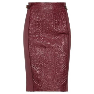 ロベルトカヴァリ ROBERTO CAVALLI レディース スカート ボトムス Midi skirts Maroon