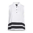 【送料無料】 アールアールディ レディース ポロシャツ トップス Polo shirts White