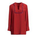 【送料無料】 ハニタ レディース Tシャツ トップス Tops Red(4)