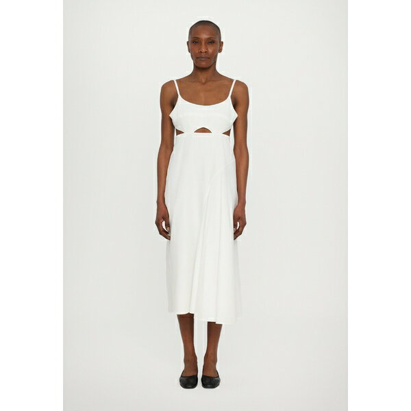 ヴィクトリア ベッカム レディース ワンピース トップス CAMI MIDI DRESS - Day dress - white