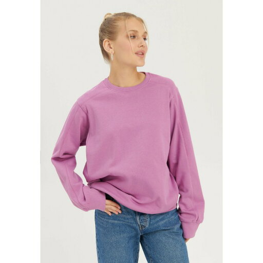 イーブン アンド オド レディース パーカー・スウェットシャツ アウター Sweatshirt - pink イーブン アンド オド レディース パーカー・スウェットシャツ アウター Sweatshirt - pink