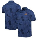 トッミーバハマ メンズ ポロシャツ トップス Virginia Cavaliers Tommy Bahama Miramar Blooms Polo Navy