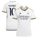 アディダス レディース ユニフォーム トップス Luka Modric Real Madrid adidas Women 039 s 2023/24 Home Replica Jersey White