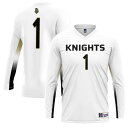 プロスフィア メンズ ユニフォーム トップス #1 UCF Knights ProSphere Unisex Women's Volleyball Jersey White