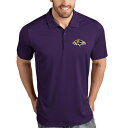 アンティグア メンズ ポロシャツ トップス Baltimore Ravens Antigua Tribute Polo Purple