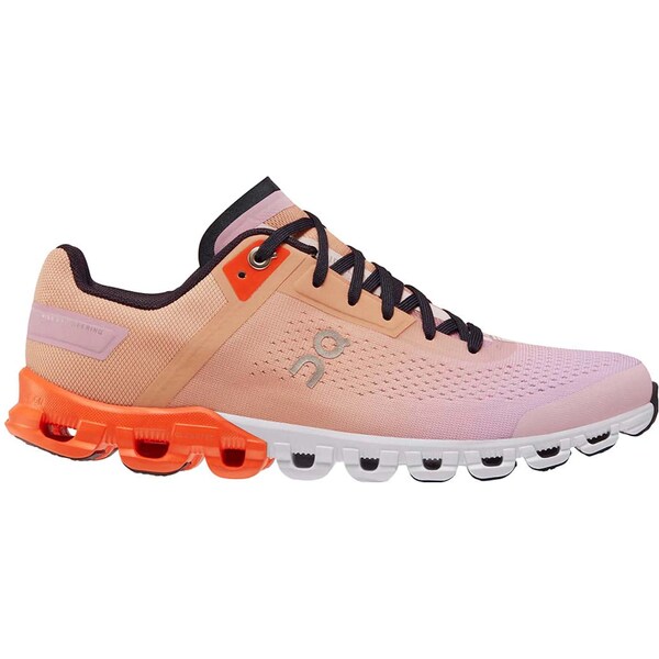 On オン レディース スニーカー 【On Running Cloudflow 3.0】 サイズ US_W_5.5W Rose Pink Fiji Orange (Women's)