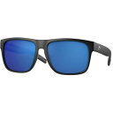 コスタデルマール メンズ サングラス・アイウェア アクセサリー Costa Del Mar Spearo XL 580G Polarized Sunglasses Matte Black/Blue Mirror