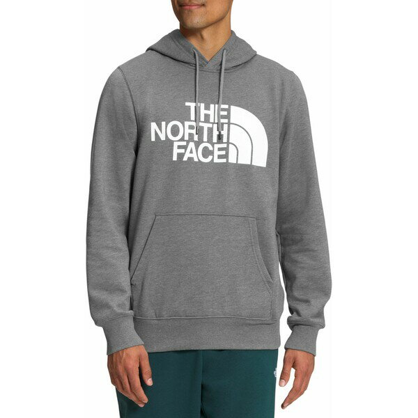 ノースフェイス メンズ パーカー・スウェットシャツ アウター The North Face Men's Half Dome Pullover Hoodie Tnfmediumgreyhtr/Tnfwhite