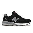 New Balance ニューバランス メンズ スニーカー 【New Balance 990v3 MiUSA Black White】 サイズ US_10.5(28.5cm) Black/White(4)