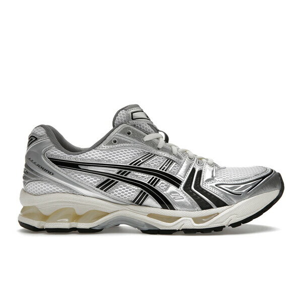 ASICS アシックス メンズ スニーカー 【ASICS Gel-Kayano 14 JJJJound Silver Black】 サイズ US_9(27.0cm) White/Black