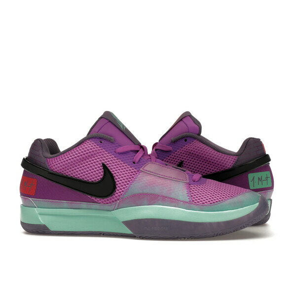 Nike ナイキ メンズ スニーカー 【Nike Ja 1 Christmas】 サイズ US_11.5(29.5cm) Fuchsia Dream/Black-Emerald Rise-Magic Ember-Canyon Purple
