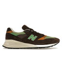 New Balance ニューバランス メンズ スニーカー 【New Balance 998 MiUSA Teddy Santis Brown Green】 サイズ US_10.5(28.5cm) Brown/Green