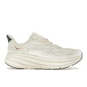 Hoka One One ホカオネオネ メンズ スニーカー 【Hoka One One Clifton 9 Oat Milk Alabaster】 サイズ US_9(27.0cm) Oat Milk/Alabaster(4)