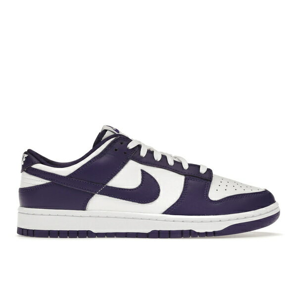 Nike ナイキ メンズ スニーカー 【Nike Dunk Low Championship Court Purple】 サイズ US_8.5(26.5cm) White/Court Purple