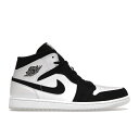 Jordan ジョーダン メンズ スニーカー 【Jordan 1 Mid Diamond Shorts】 サイズ US_10.5(28.5cm) White/Black