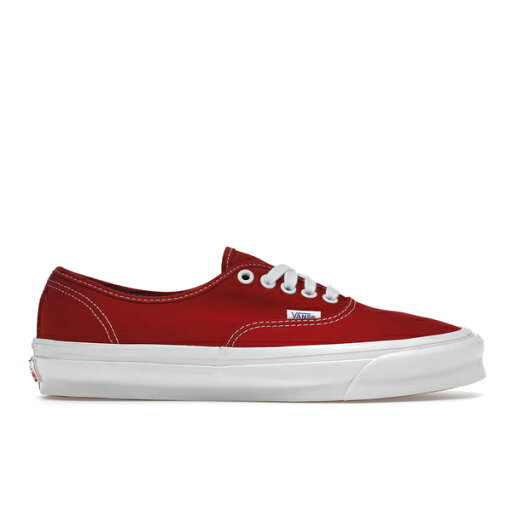 Vans バンズ メンズ スニーカー 【Vans OG Authentic LX Red】 サイズ US_10(28.0cm) Red/True White Vans バンズ メンズ スニーカー 【Vans OG Authentic LX Red】 サイズ US_10(28.0cm) Red/True White