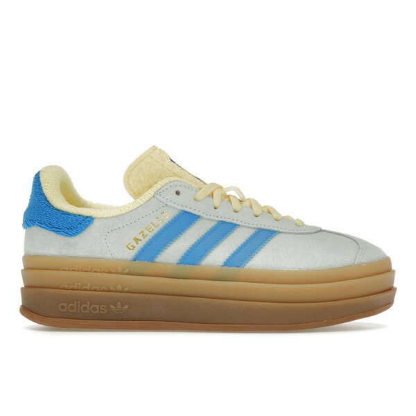 adidas アディダス レディース スニーカー 【adidas Gazelle Bold Almost Blue Yellow (Women's)】 サイズ US_W_11 Almost Blue/Bright Blue/Almost Yellow