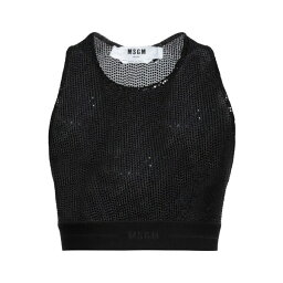 【送料無料】 エムエスジイエム レディース カットソー トップス Tops Black