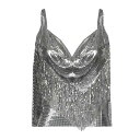 【送料無料】 パコ・ラバンヌ レディース カットソー トップス Tops Silver