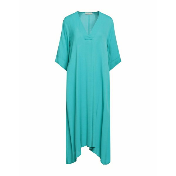 【送料無料】 ビートライス レディース ワンピース トップス Midi dresses Turquoise