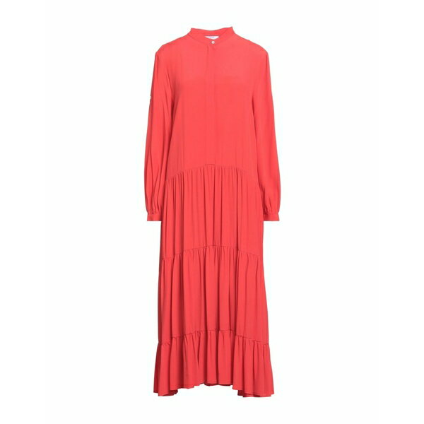 【送料無料】 ビートライス レディース ワンピース トップス Midi dresses Red