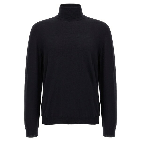 ザノーネ メンズ ニット&セーター アウター Wool Turtleneck Sweater Blue