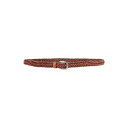 【送料無料】 ゴールデングース レディース ベルト アクセサリー Belts Brown
