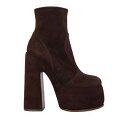 【送料無料】 カサディ レディース ブーツ シューズ Ankle boots Brown