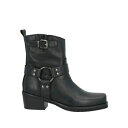 【送料無料】 メティス レディース ブーツ シューズ Ankle boots Black