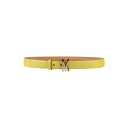 【送料無料】 モスキーノ レディース ベルト アクセサリー Belts Yellow