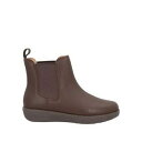 【送料無料】 フィットフロップ レディース ブーツ シューズ Ankle boots Brown