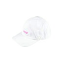 【送料無料】 エムエスジイエム レディース 帽子 アクセサリー Hats White