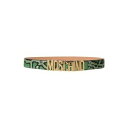 【送料無料】 モスキーノ レディース ベルト アクセサリー Belts Green