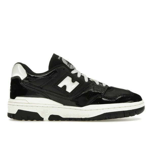 New Balance ニューバランス メンズ スニーカー 【New Balance 550 Black Sea Salt Patent】 サイズ US_7(25.0cm) Black/Sea Salt