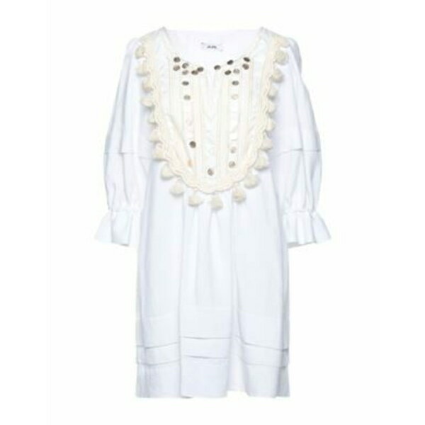 【送料無料】 ジジル レディース ワンピース トップス Mini dresses White