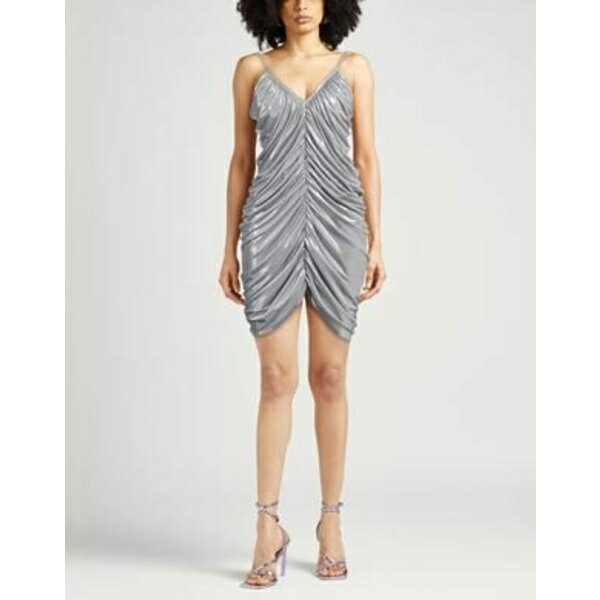 【送料無料】 ノーマカマリ レディース ワンピース トップス Mini dresses Silver