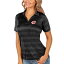 アンティグア レディース ポロシャツ トップス Cincinnati Reds Antigua Women's Compass Polo Black