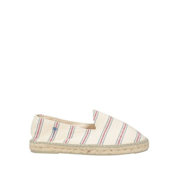 【送料無料】 マネブ メンズ サンダル シューズ Espadrilles White