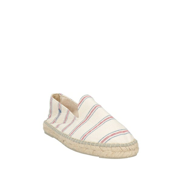 【送料無料】 マネブ メンズ サンダル シューズ Espadrilles White