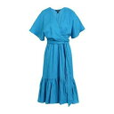 【送料無料】 ラルフローレン レディース ワンピース トップス Midi dresses Azure