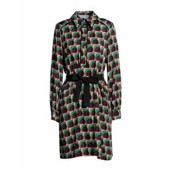 【送料無料】 エマアンドガイア レディース ワンピース トップス Mini dresses Green