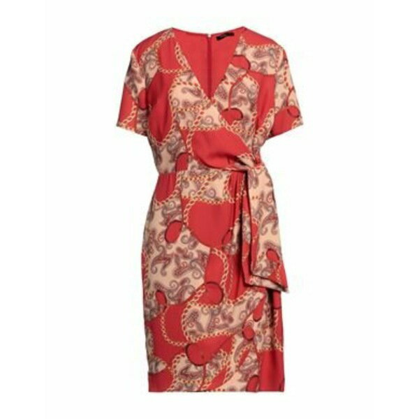 【送料無料】 マルシアーノ レディース ワンピース トップス Midi dresses Red