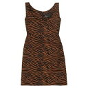 【送料無料】 リサマリーフェマンデス レディース ワンピース トップス Mini dresses Brown
