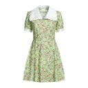 【送料無料】 ロレッタ カポーニ レディース ワンピース トップス Mini dresses Green
