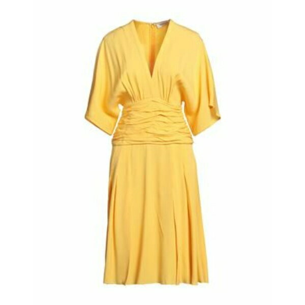 【送料無料】 ラケル?ジニス レディース ワンピース トップス Midi dresses Yellow
