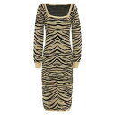【送料無料】 ダンダス レディース ワンピース トップス Midi dresses Beige