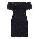【送料無料】 ダンダス レディース ワンピース トップス Mini dresses Black